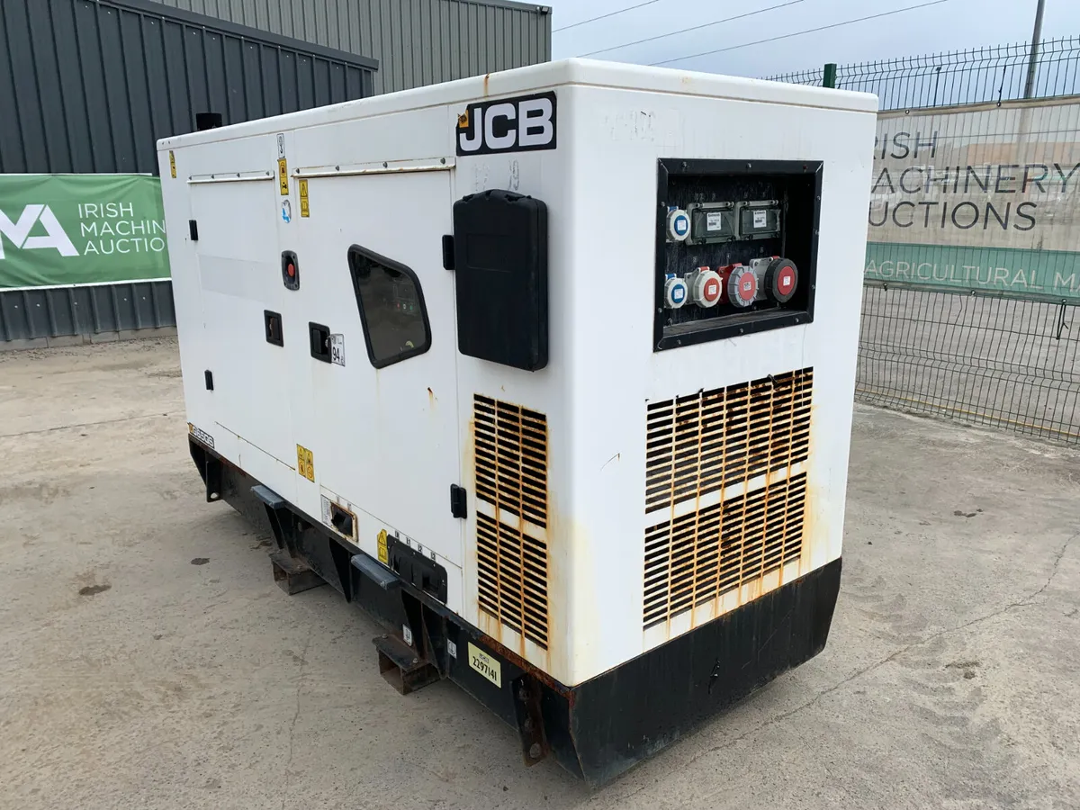 UNRESERVED 2021 JCB 60KAV DIESEL GENERATOR FOR AUC - Image 2