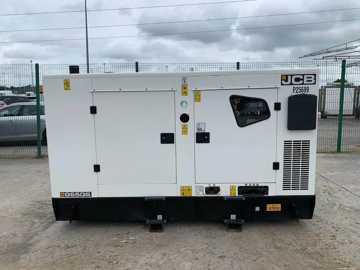 UNRESERVED 2023 JCB 60KVA DIESEL GENERATOR FOR AUC - Image 1