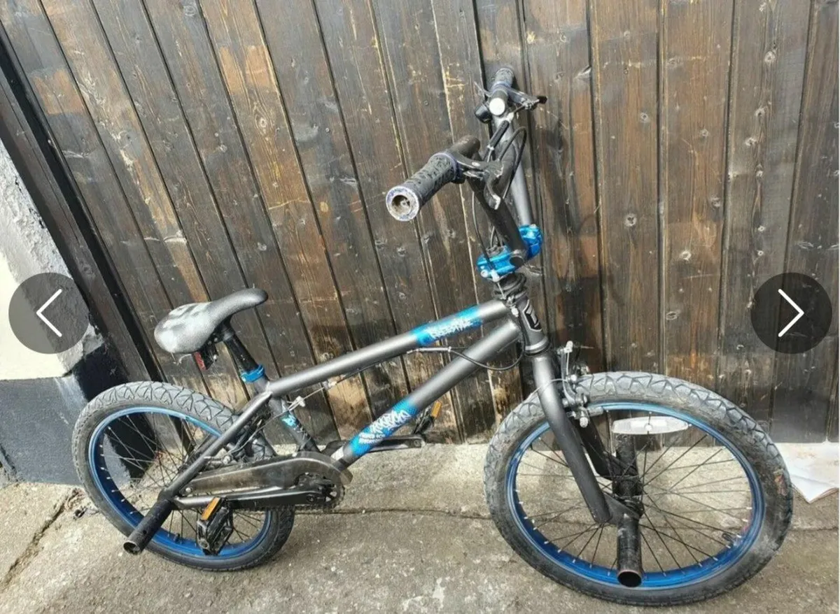 BMX black 20 inch kids bike - Image 1