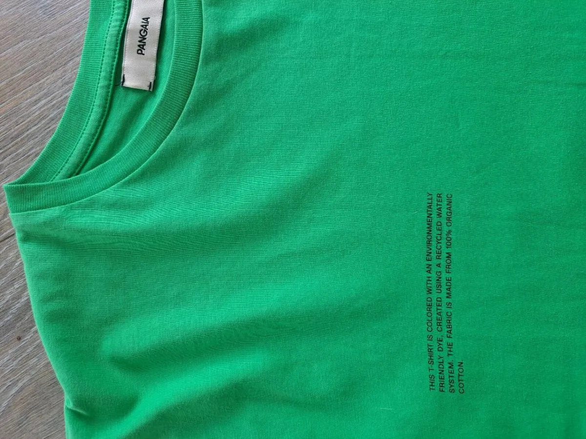 Pangaia green tshirt S - Image 2