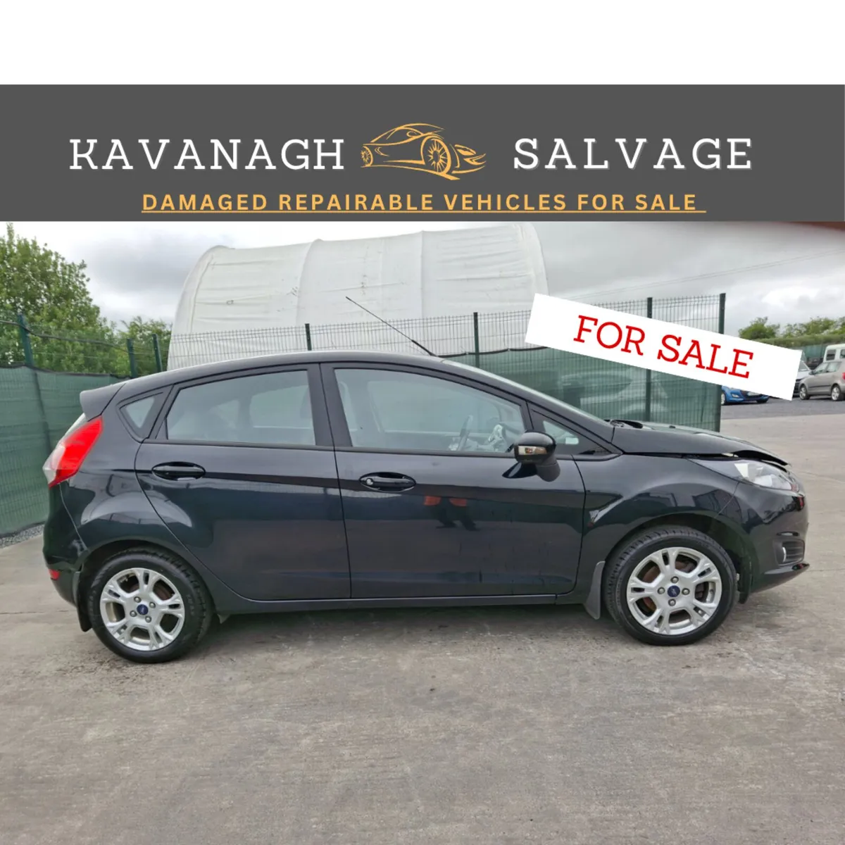 162 Ford Fiesta very light damage - Image 1