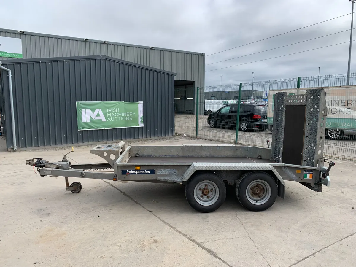 INDESPENSION 10X5 TWIN AXLE PLANT TRAILER FOR AUCT - Image 2
