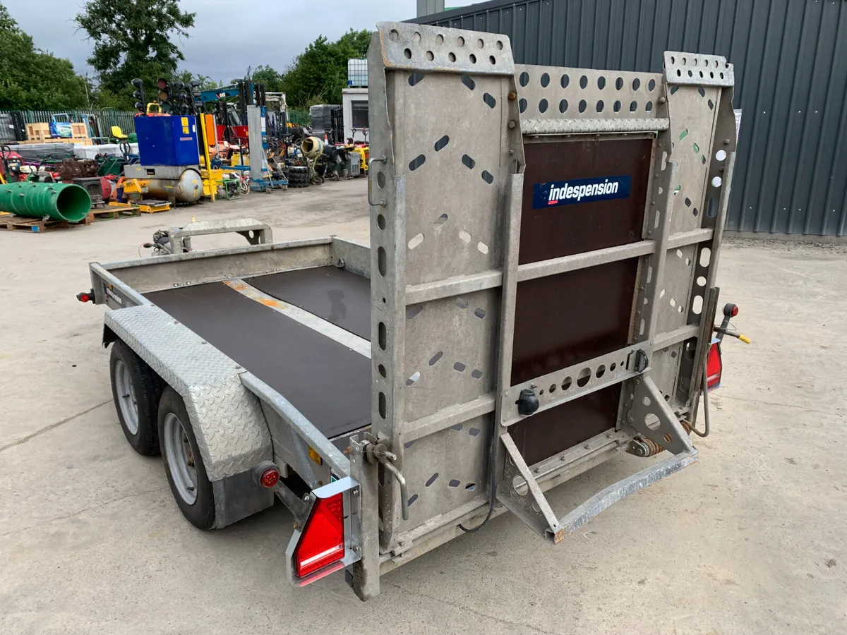 INDESPENSION 10X5 TWIN AXLE PLANT TRAILER FOR AUCT - Image 3
