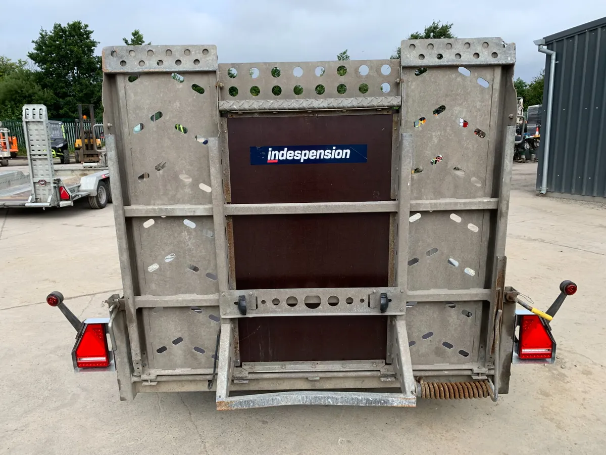 INDESPENSION 10X5 TWIN AXLE PLANT TRAILER FOR AUCT - Image 4