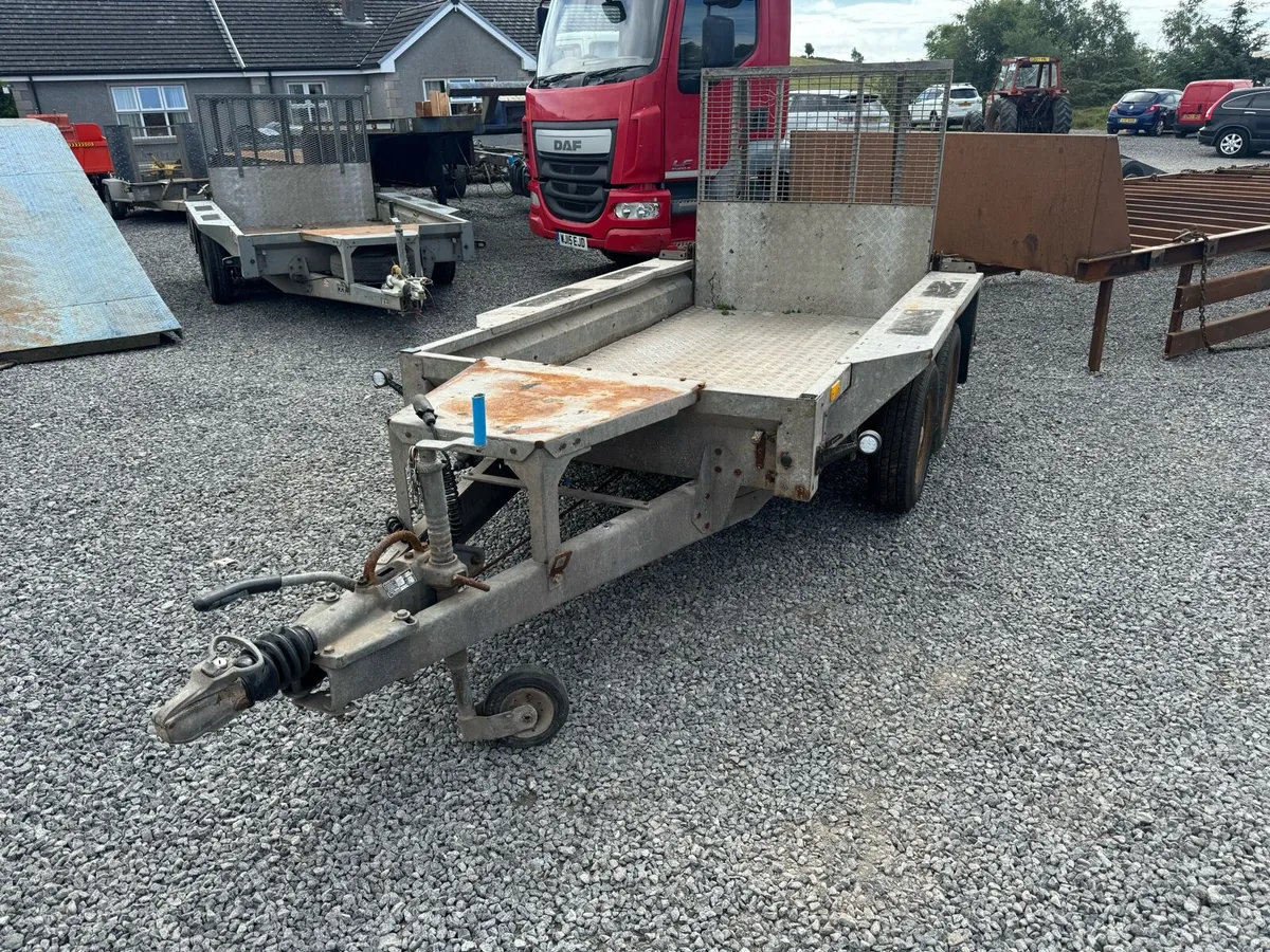 Ifor Williams 8x4 plant trailer - Image 1