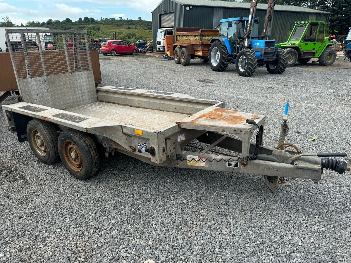 Ifor Williams 8x4 plant trailer - Image 2