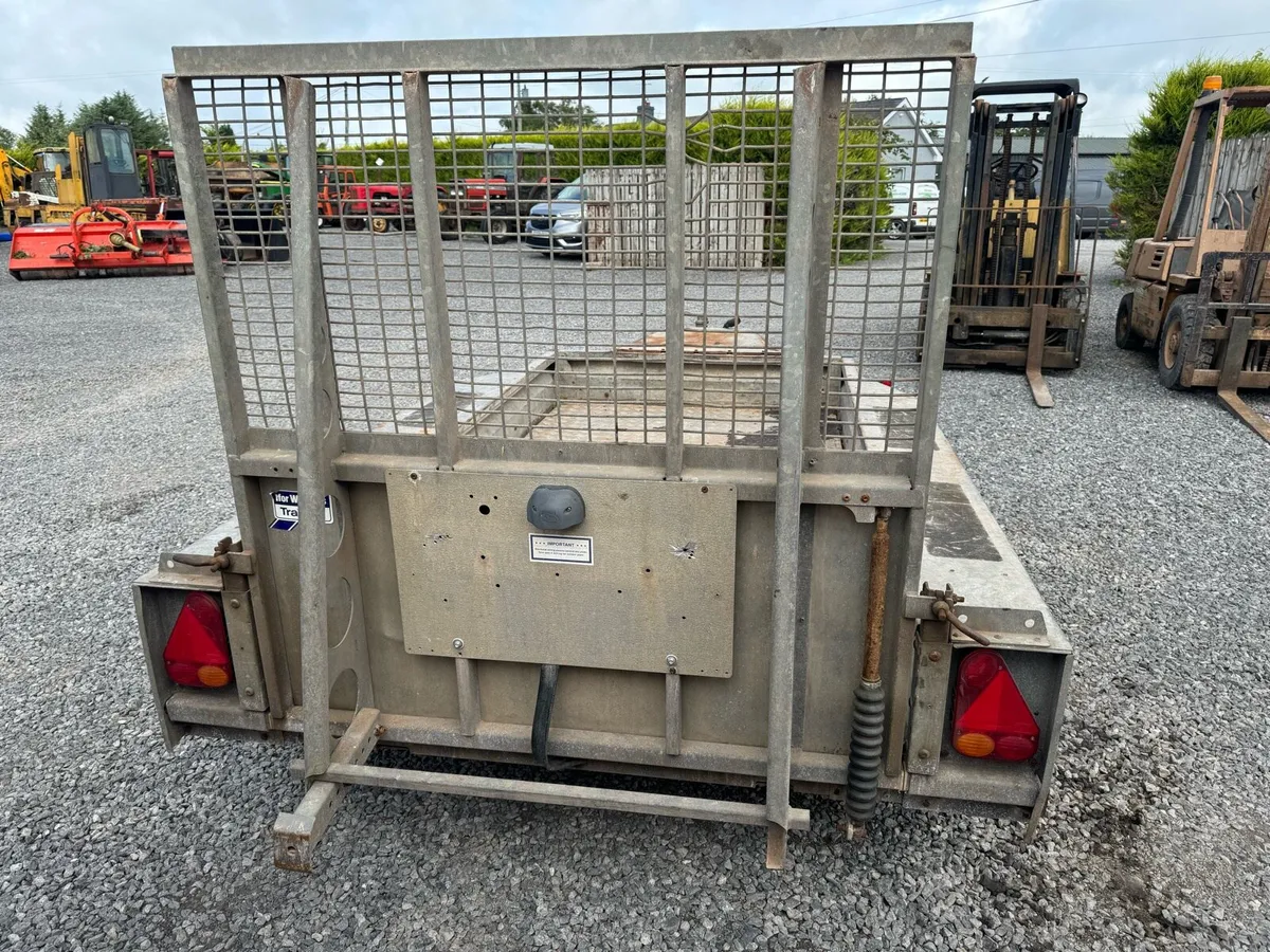 Ifor Williams 8x4 plant trailer - Image 3