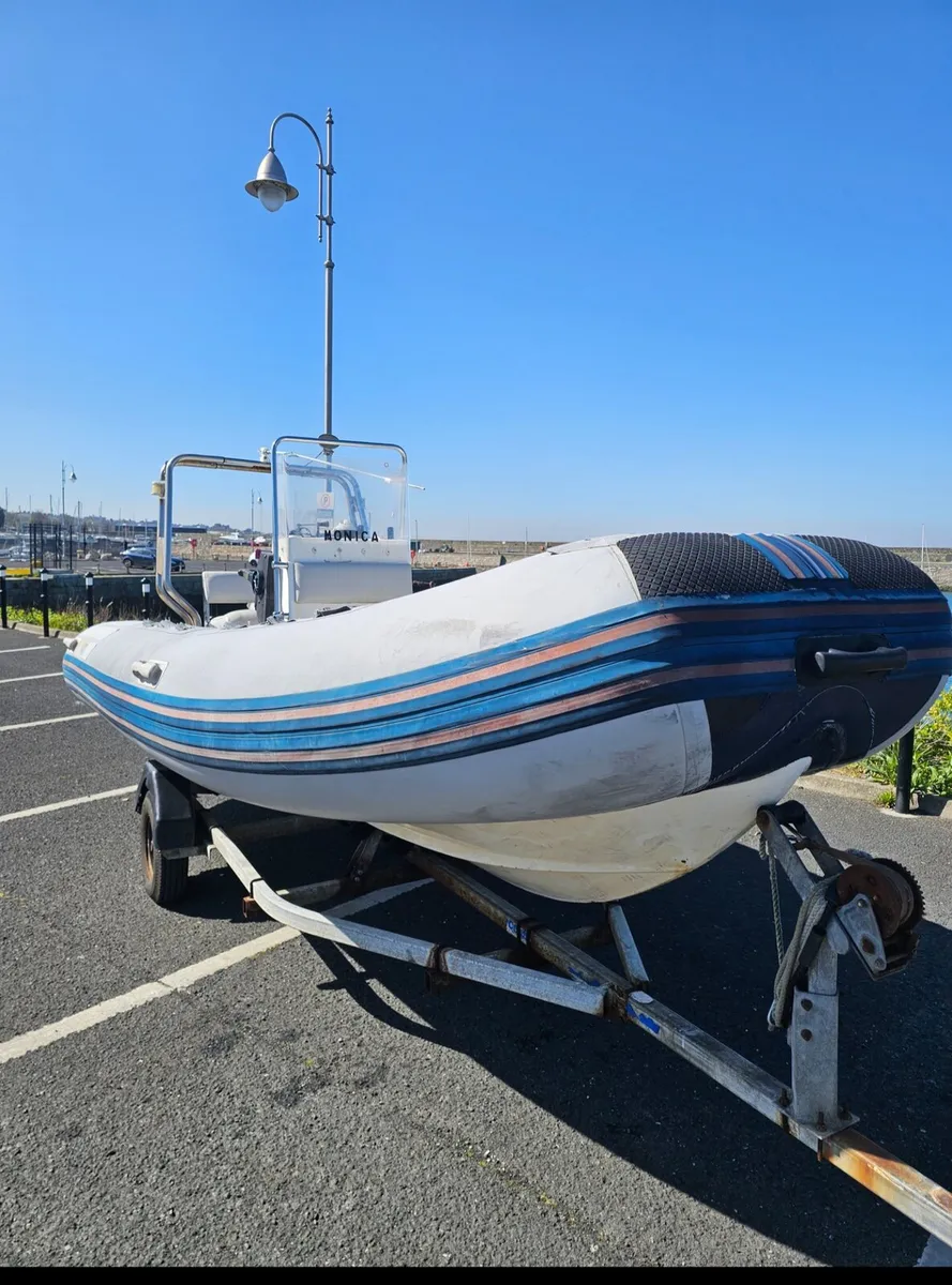4.8M RIB YAM480R Honda 50HP & Trailer - Image 2