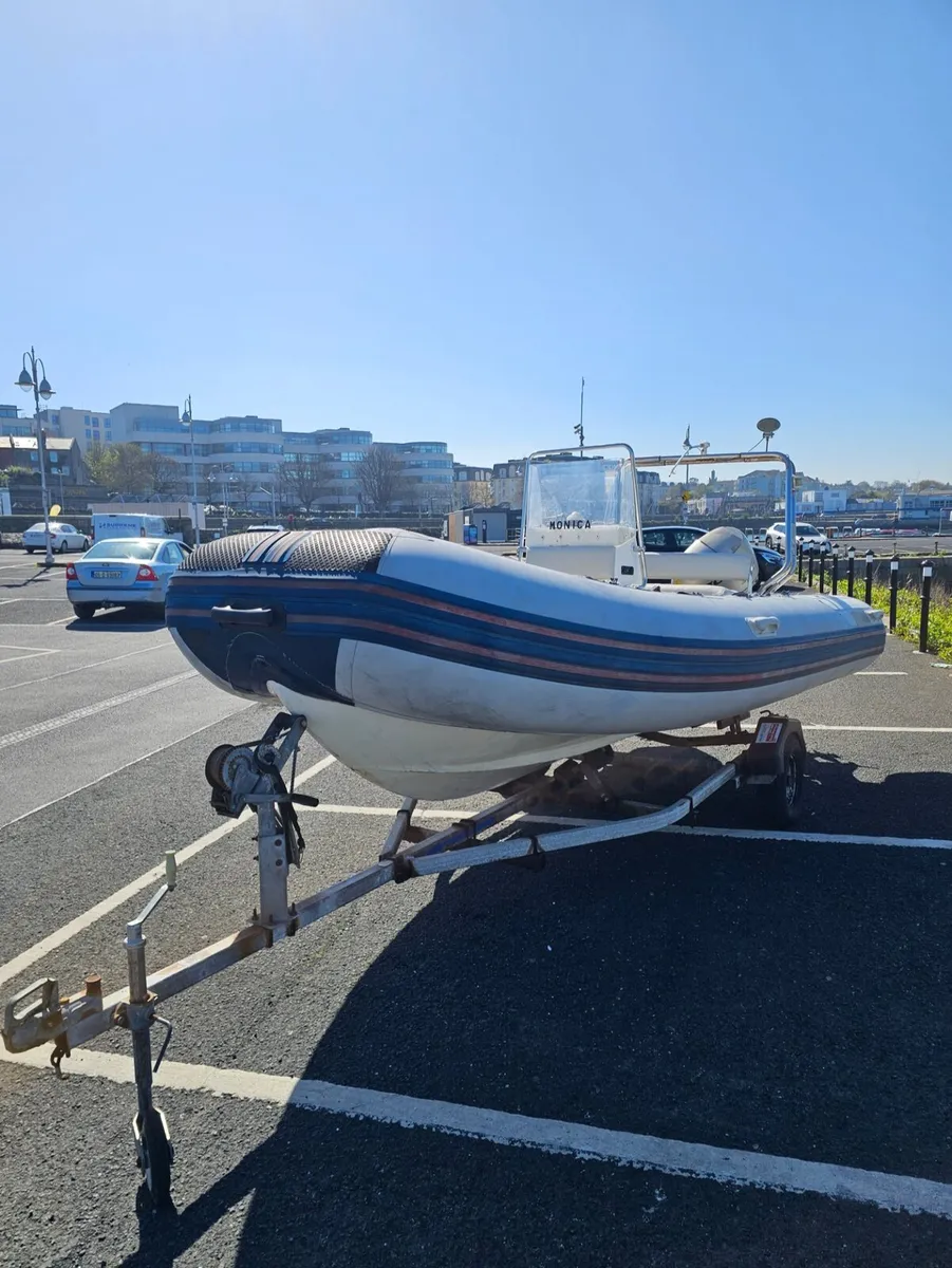 4.8M RIB YAM480R Honda 50HP & Trailer - Image 1