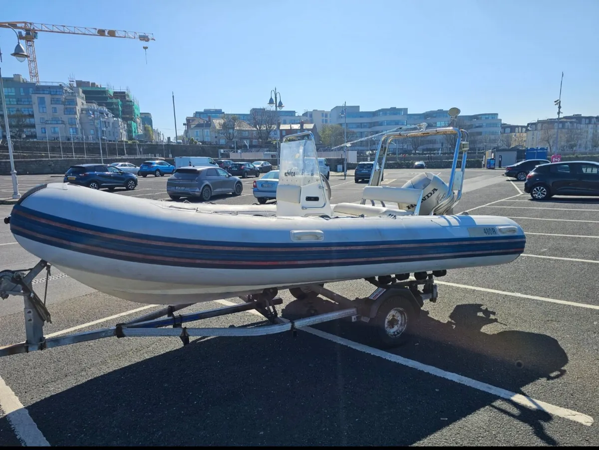 4.8M RIB YAM480R Honda 50HP & Trailer - Image 3