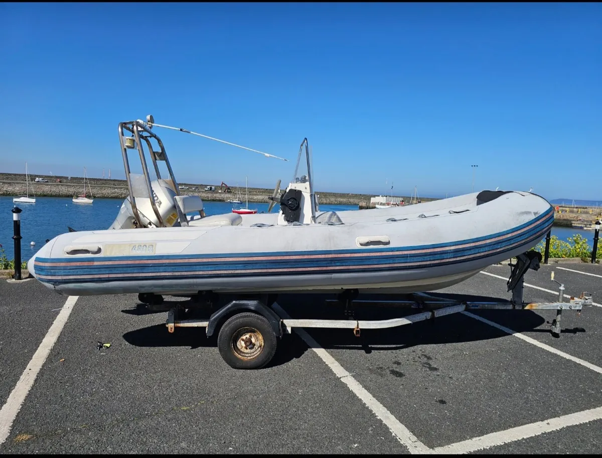 4.8M RIB YAM480R Honda 50HP & Trailer - Image 4