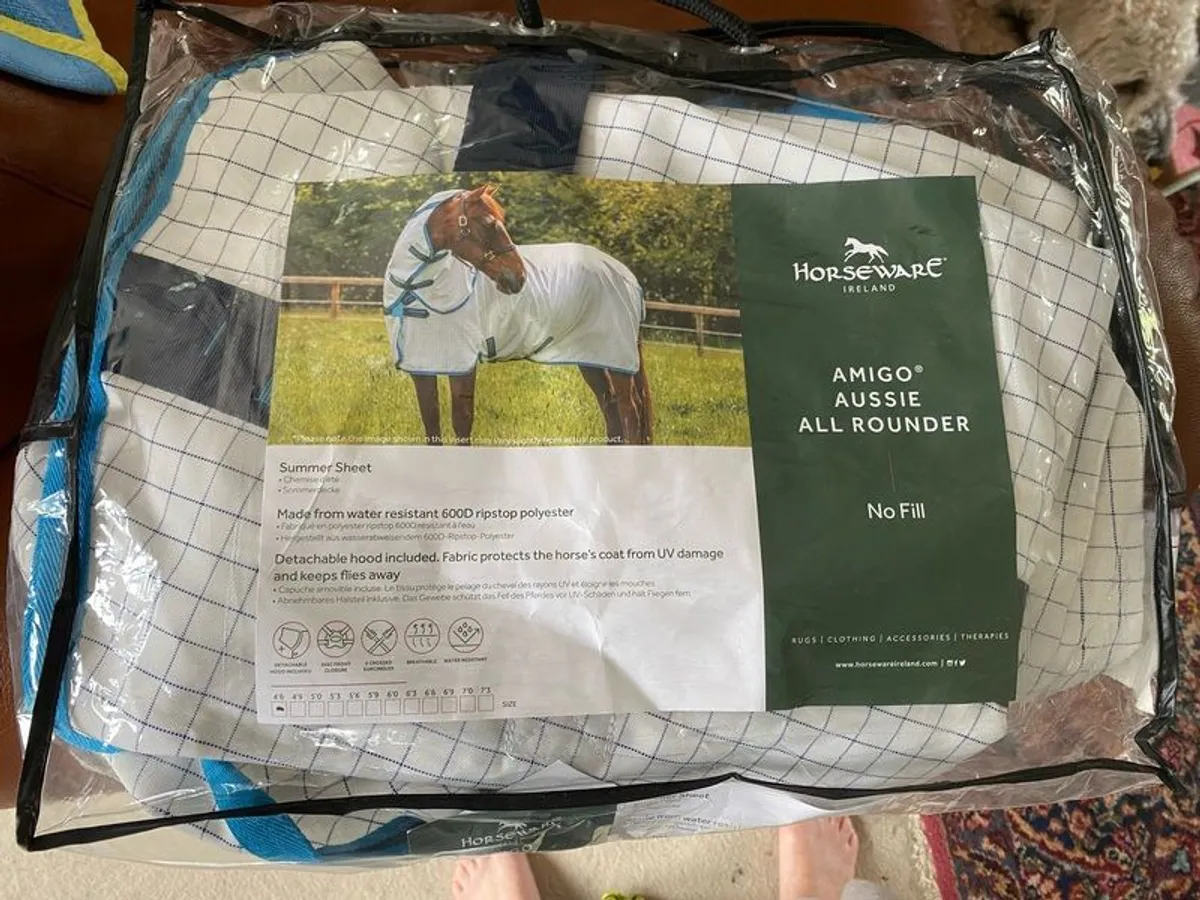 Horseware Amigo Aussie All Rounder Pony Fly Rug / Sheet - Image 1