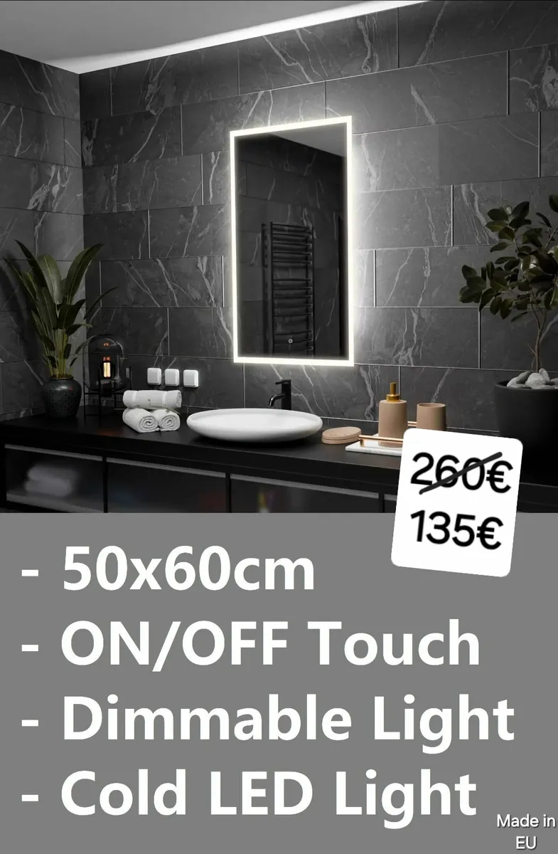 LED Bathroom Mirror - Image 1