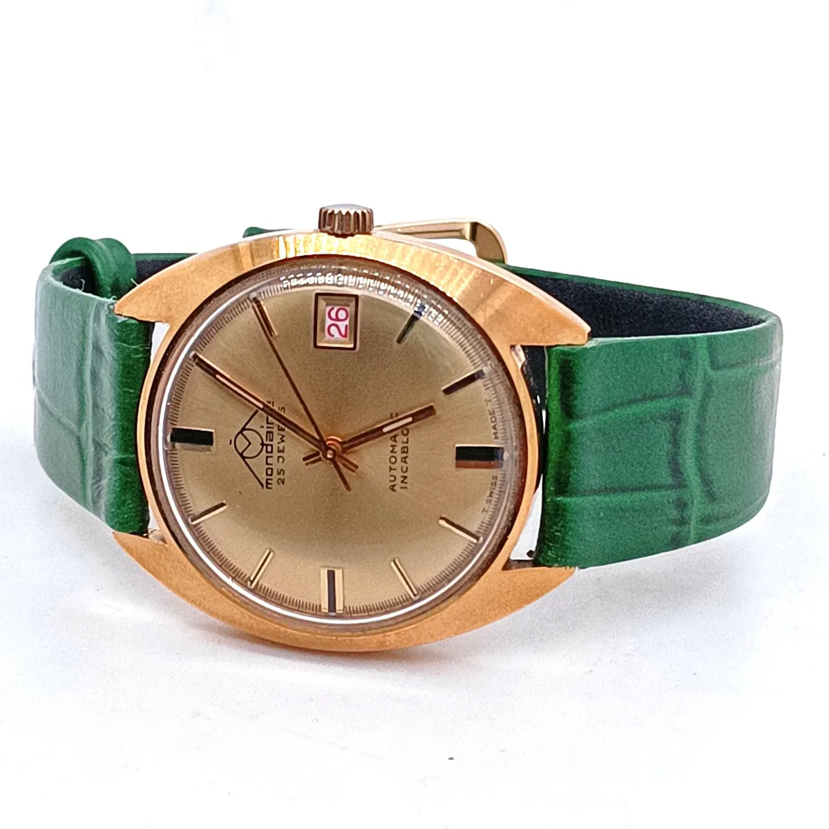 Mondaine 25 Jewels Automatic Incabloc Watch - Image 1