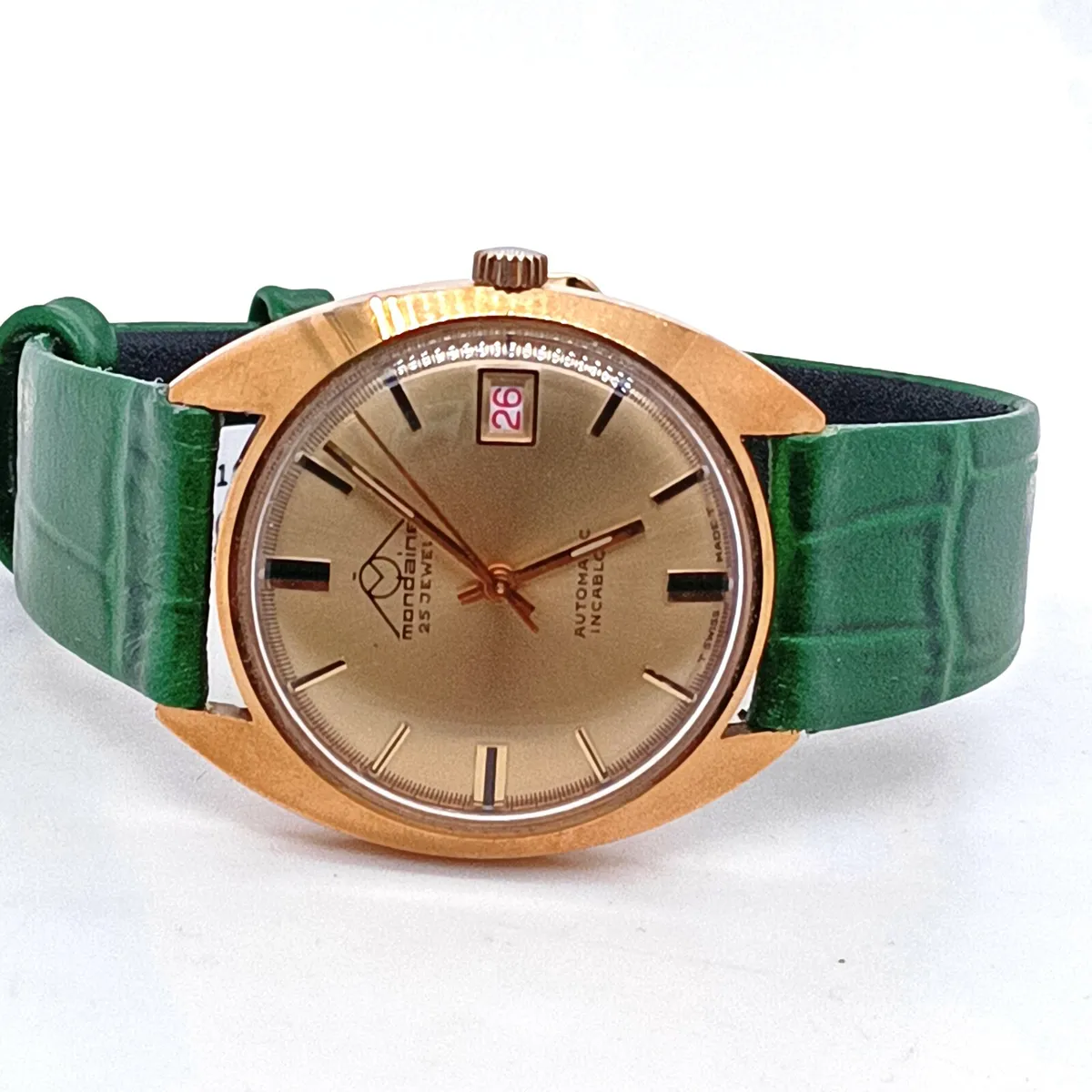 Mondaine 25 Jewels Automatic Incabloc Watch - Image 2