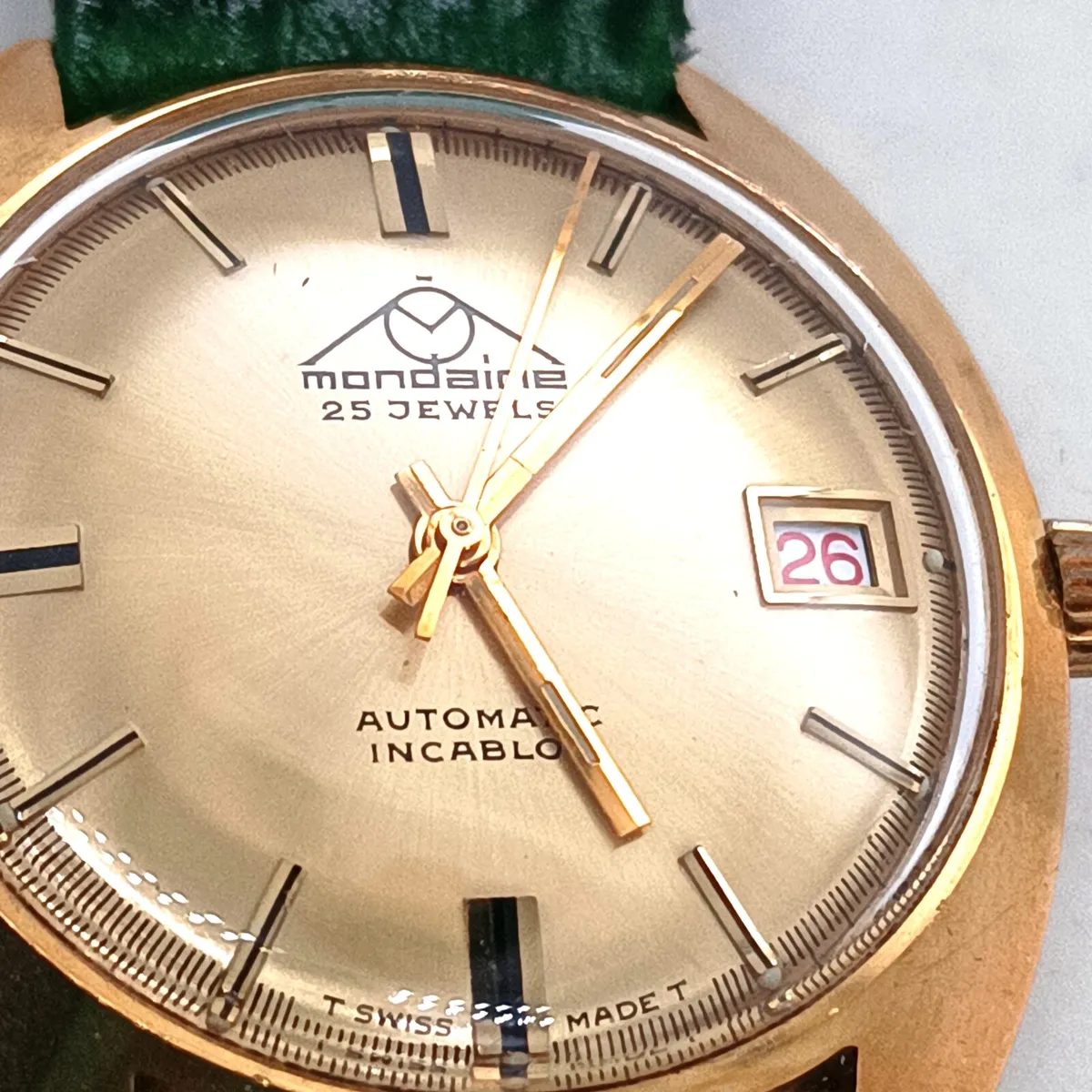 Mondaine 25 Jewels Automatic Incabloc Watch - Image 4