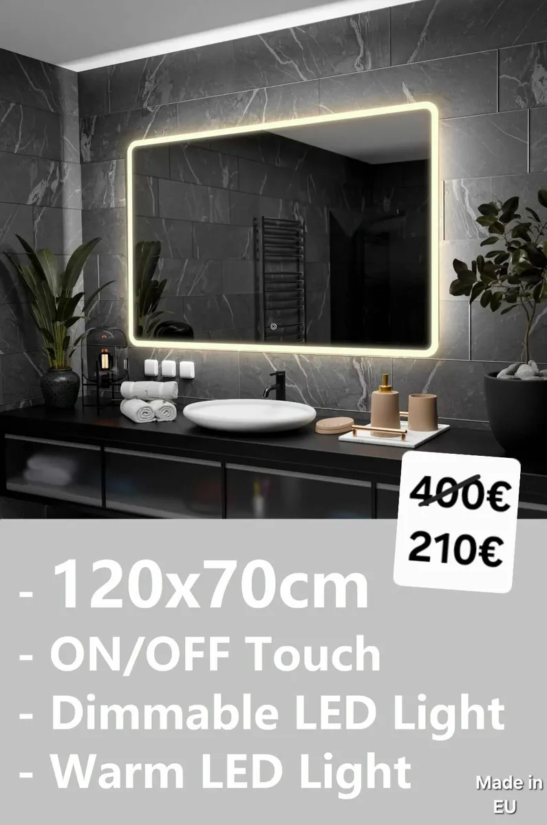 LED Bathroom Mirror - Image 1