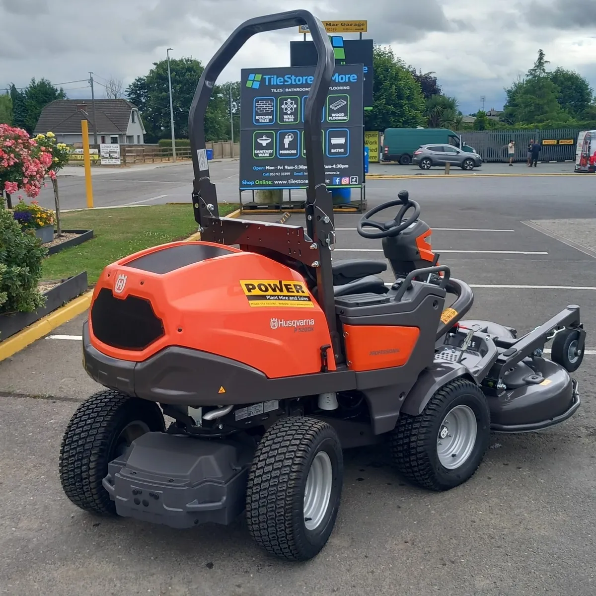 Husqvarna P520DX Commercial Diesel Mower 5ft Cut - Image 3