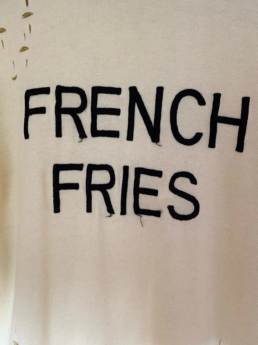 Woman’s French Fries Lemon Sweater \ Jumper - Image 2
