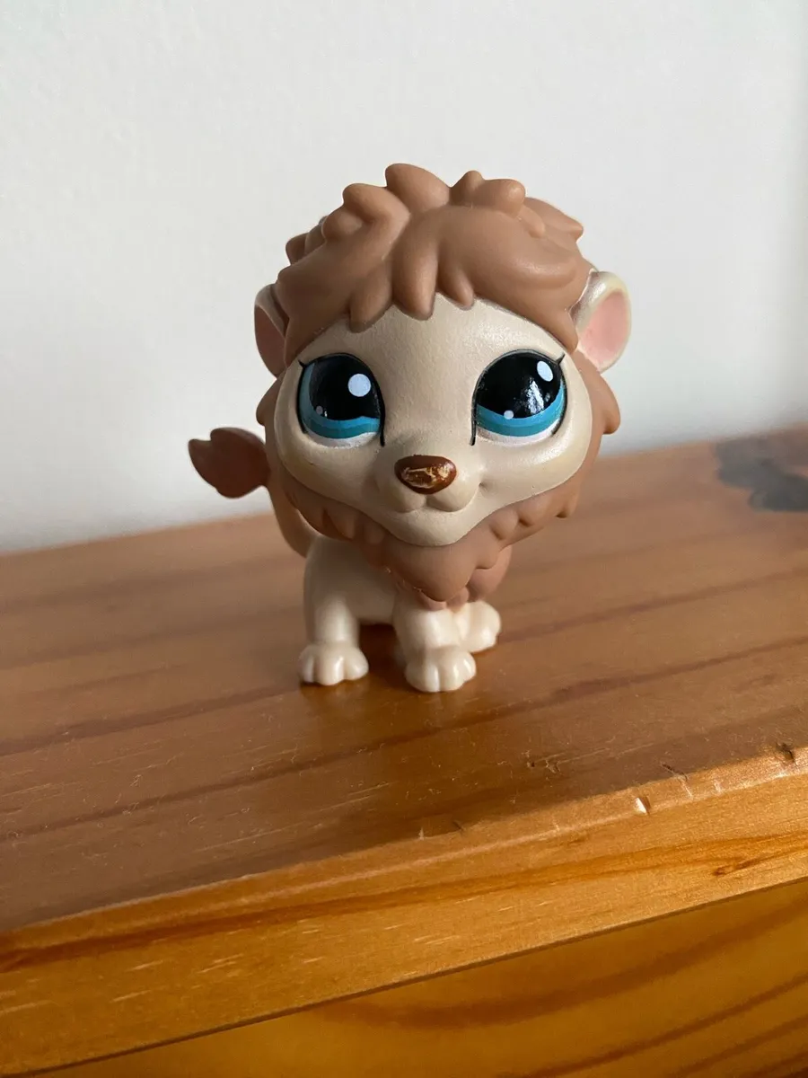 Authentic Rare LPS Littles Pet Shop Tan Lion - Image 2