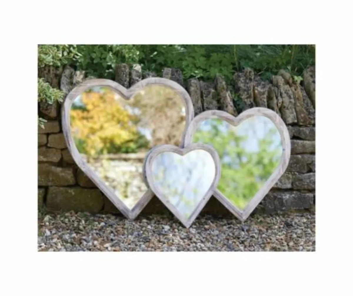 Garden Heart Mirrors Medium