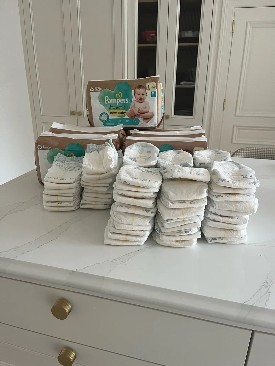 Pampers Harmonie Nappies - Size 1 - Image 1