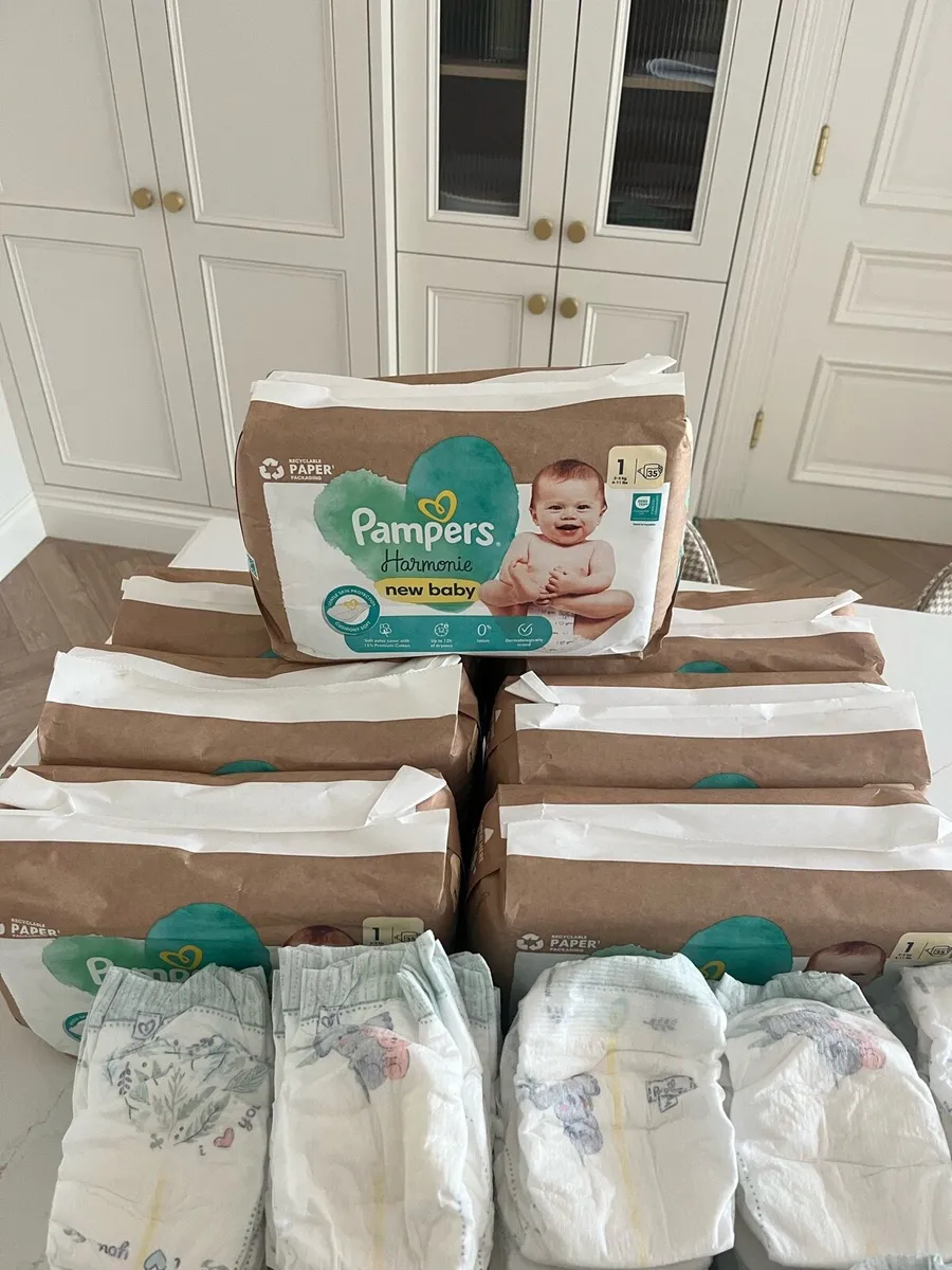Pampers Harmonie Nappies - Size 1 - Image 3