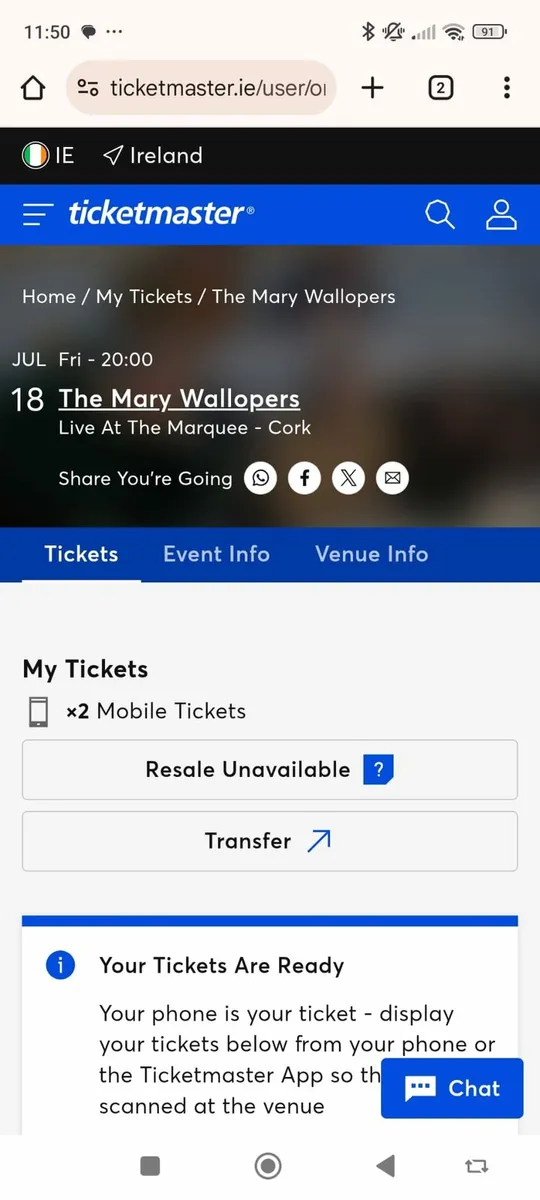 Mary Wallopers live at the Marquee - Image 1
