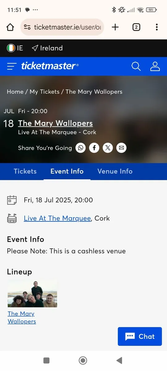 Mary Wallopers live at the Marquee - Image 2