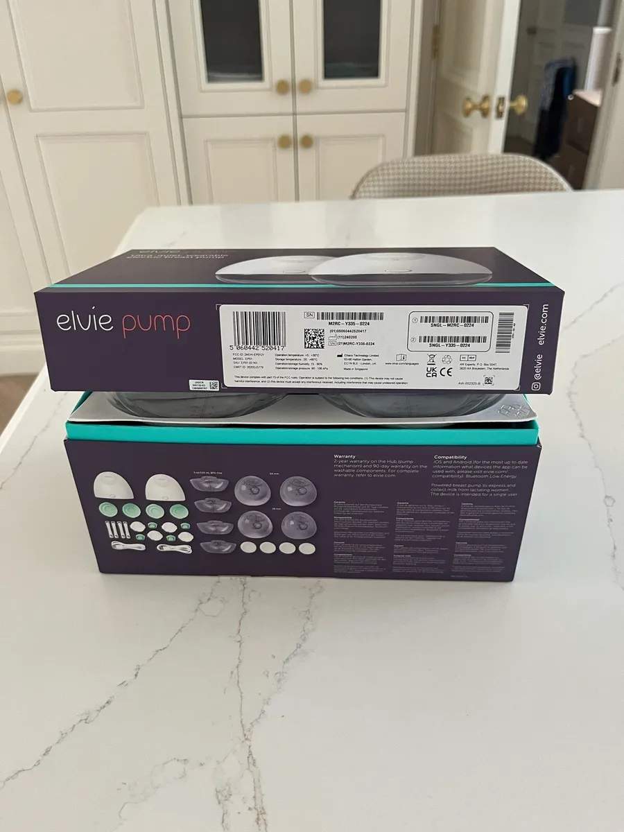 Elvie Portable Double Breast Pump - Image 4