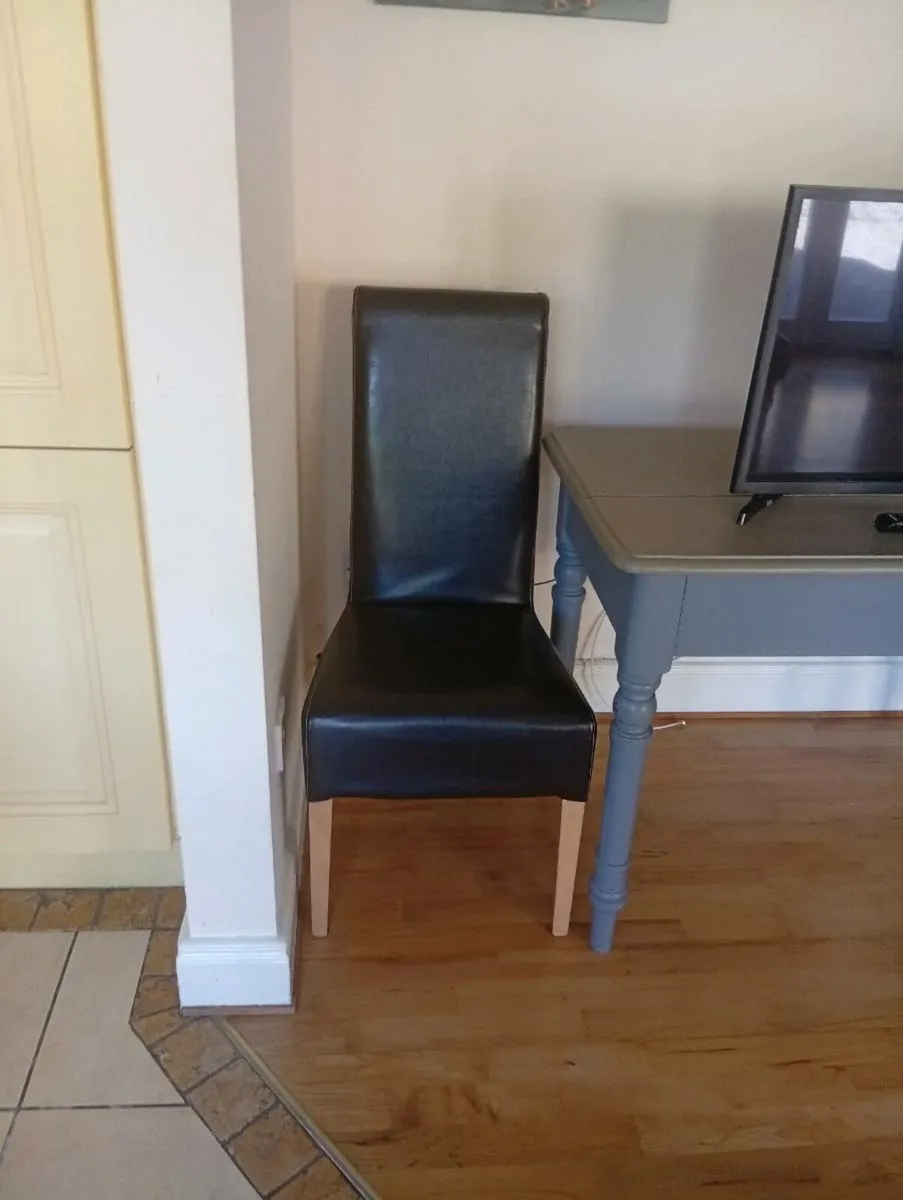 Black dining chair - Image 2