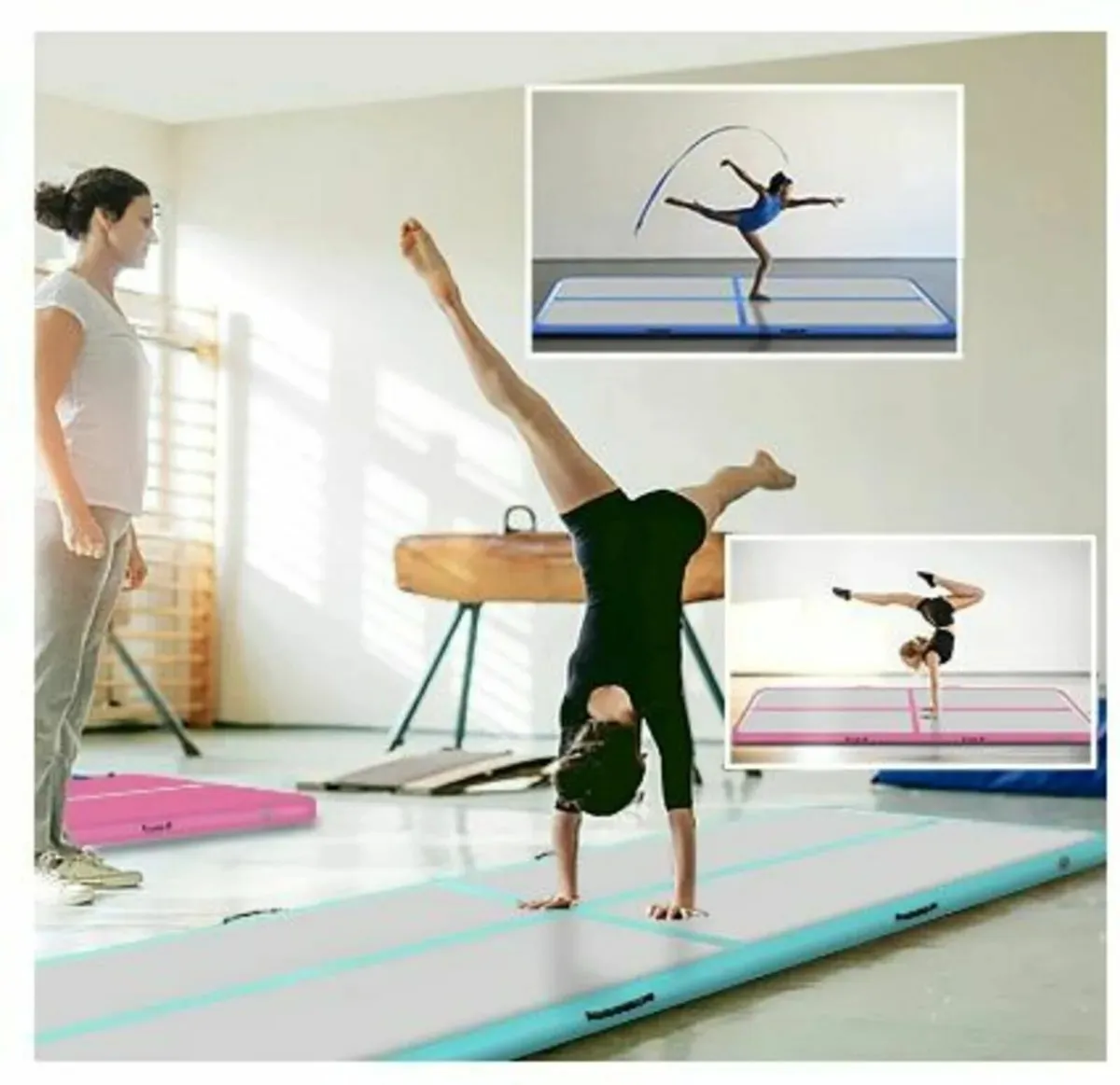 Gymnastic Inflatable Tumbling Mat for Safe Use - Image 2
