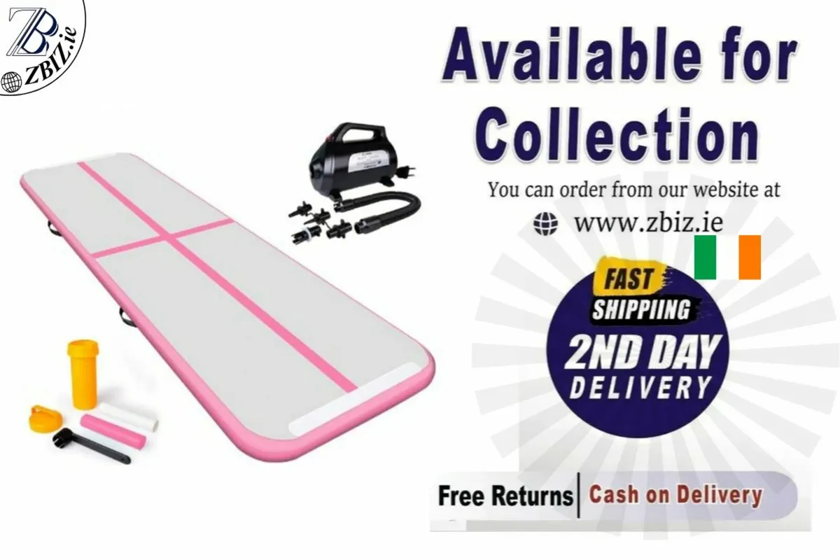 Gymnastic Inflatable Tumbling Mat for Safe Use - Image 1