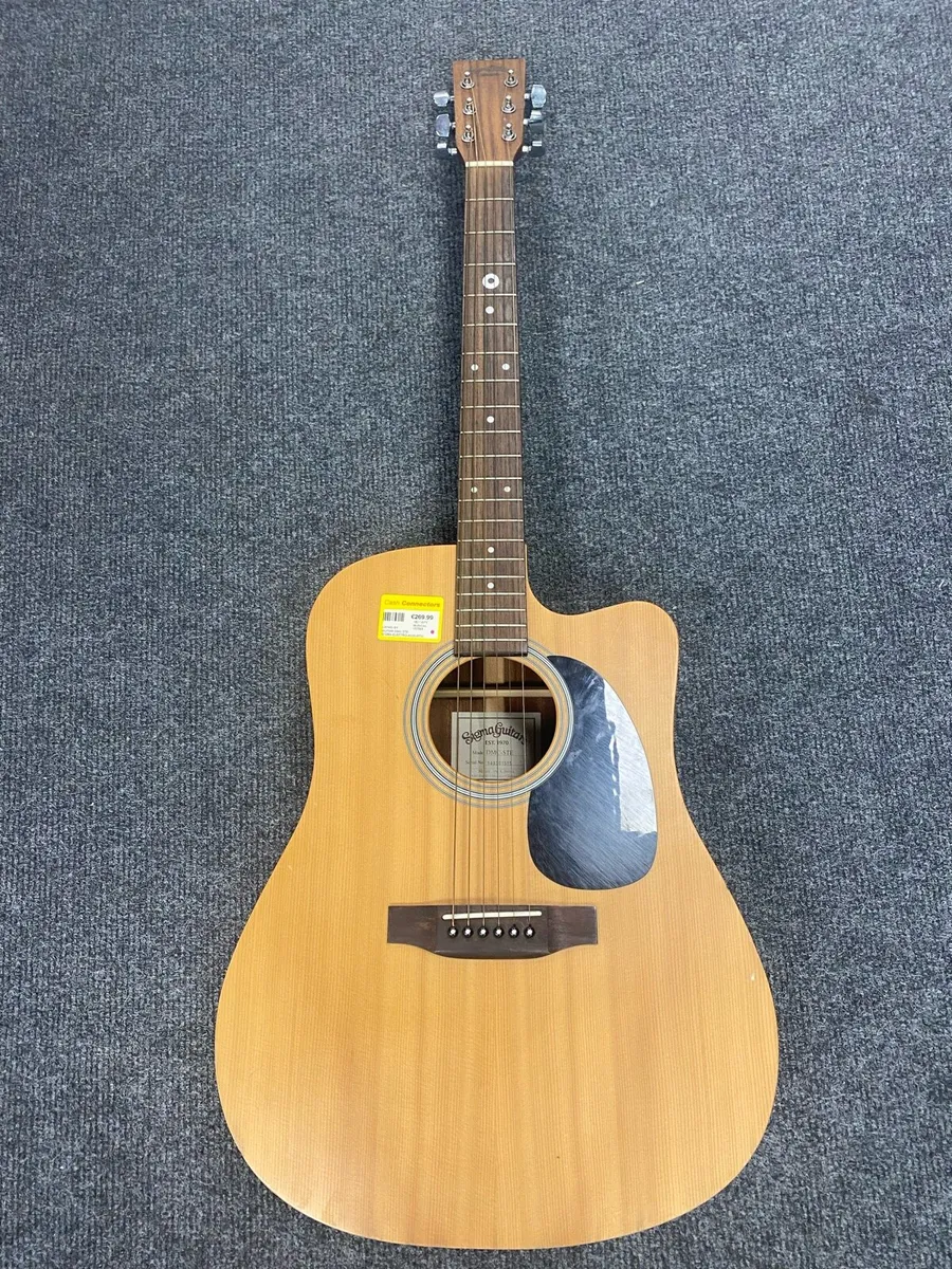 Sigma DMC-STE Semi-Acoustic guitar - Image 2