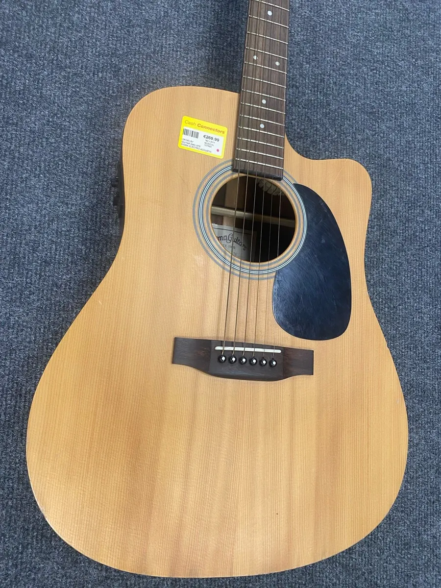 Sigma DMC-STE Semi-Acoustic guitar - Image 1