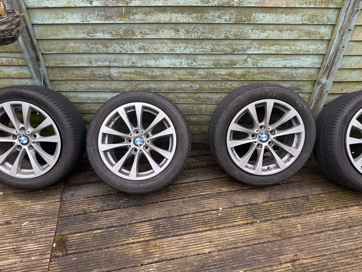 Bmw 17 inch alloys and tyres - Image 2