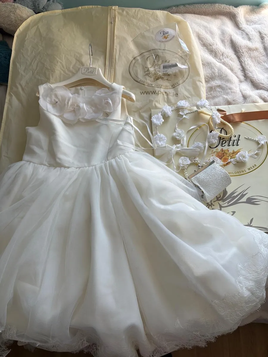 Communion Dress by Pettit-Includes Matching shoes - Image 2
