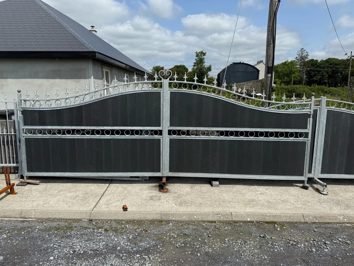 Galvanised gates sale - Image 2