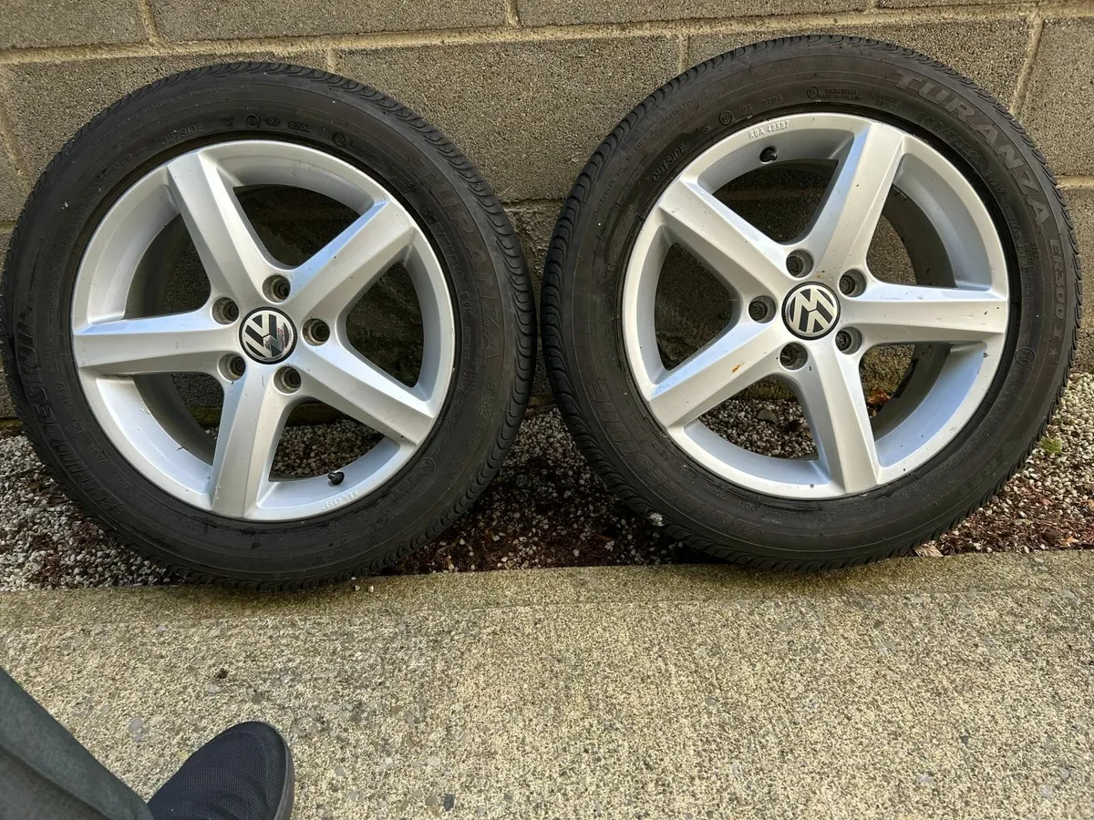 VW Alloy wheels - Image 1