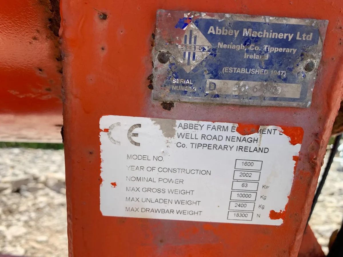 ABBEY 1600 VAC TANKER - Image 3