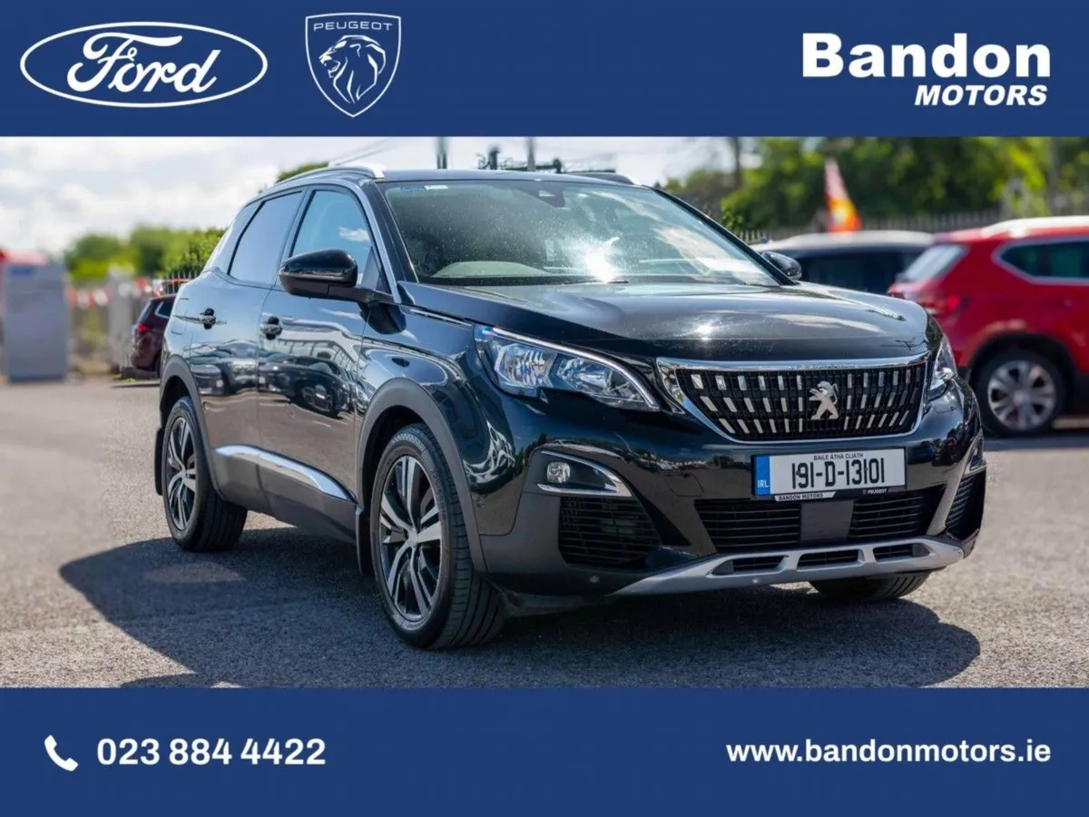 Peugeot 3008 2019 Peugeot 3008 Black 1.5 Bluehdi - Image 1
