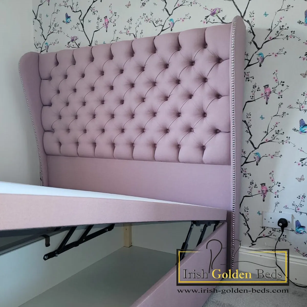 bed frame and headboard, free delivery - Image 2