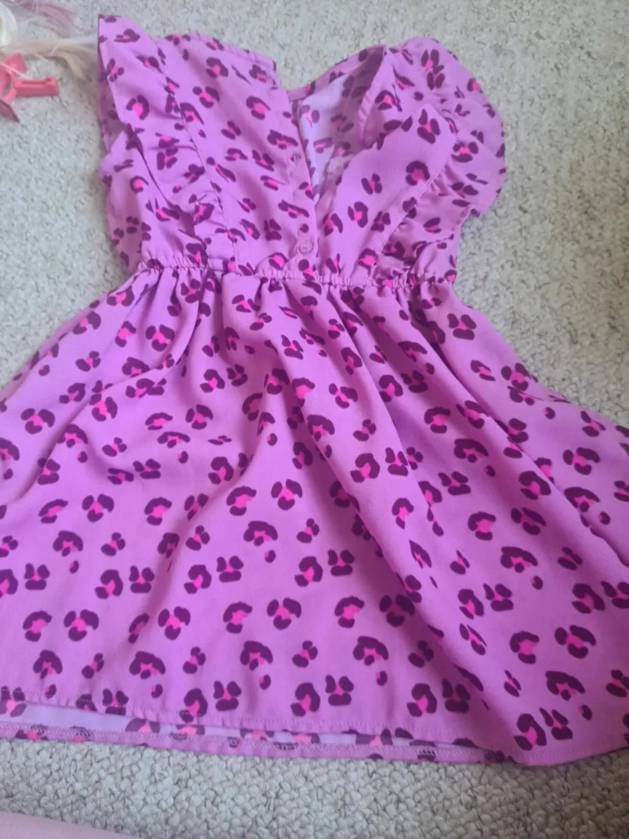 Purple Cheeta Dress - Image 2