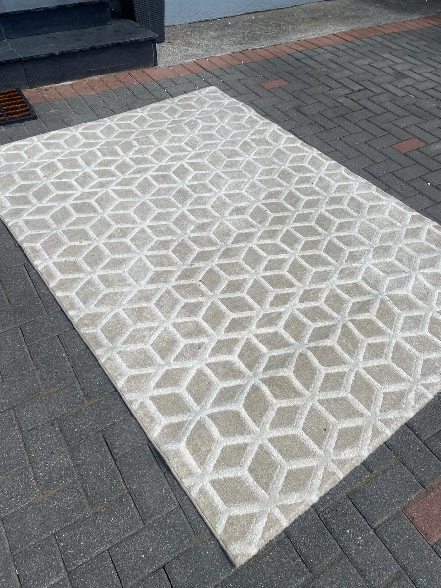 Large cream & beige rug EZ living - Image 3
