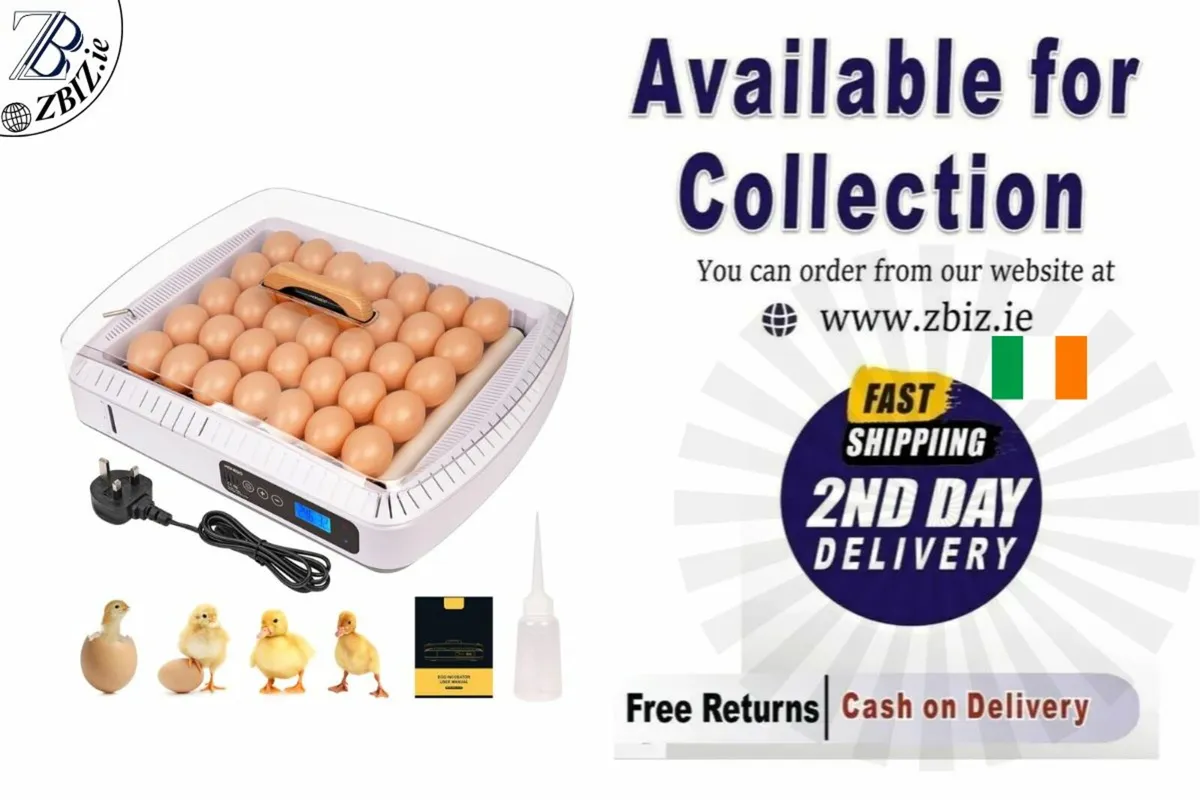35 Egg Incubator Auto Temp Humidity Control - Image 1