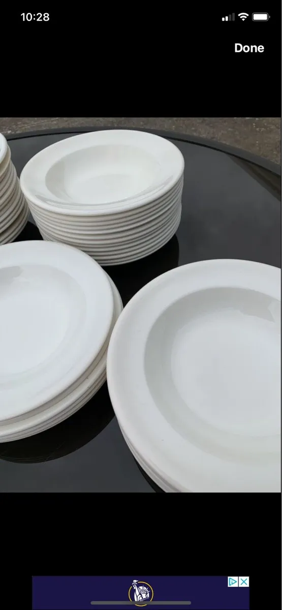 Large box of bowls - Image 1
