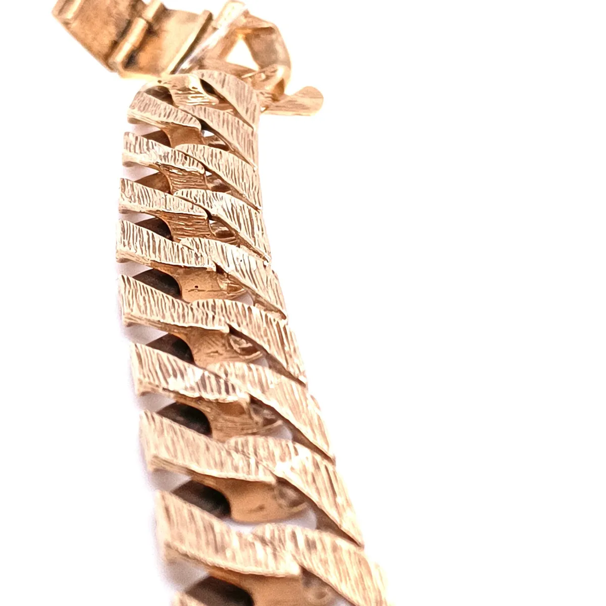 Very heavy 9 K Gold Men's Bracelet - Image 2