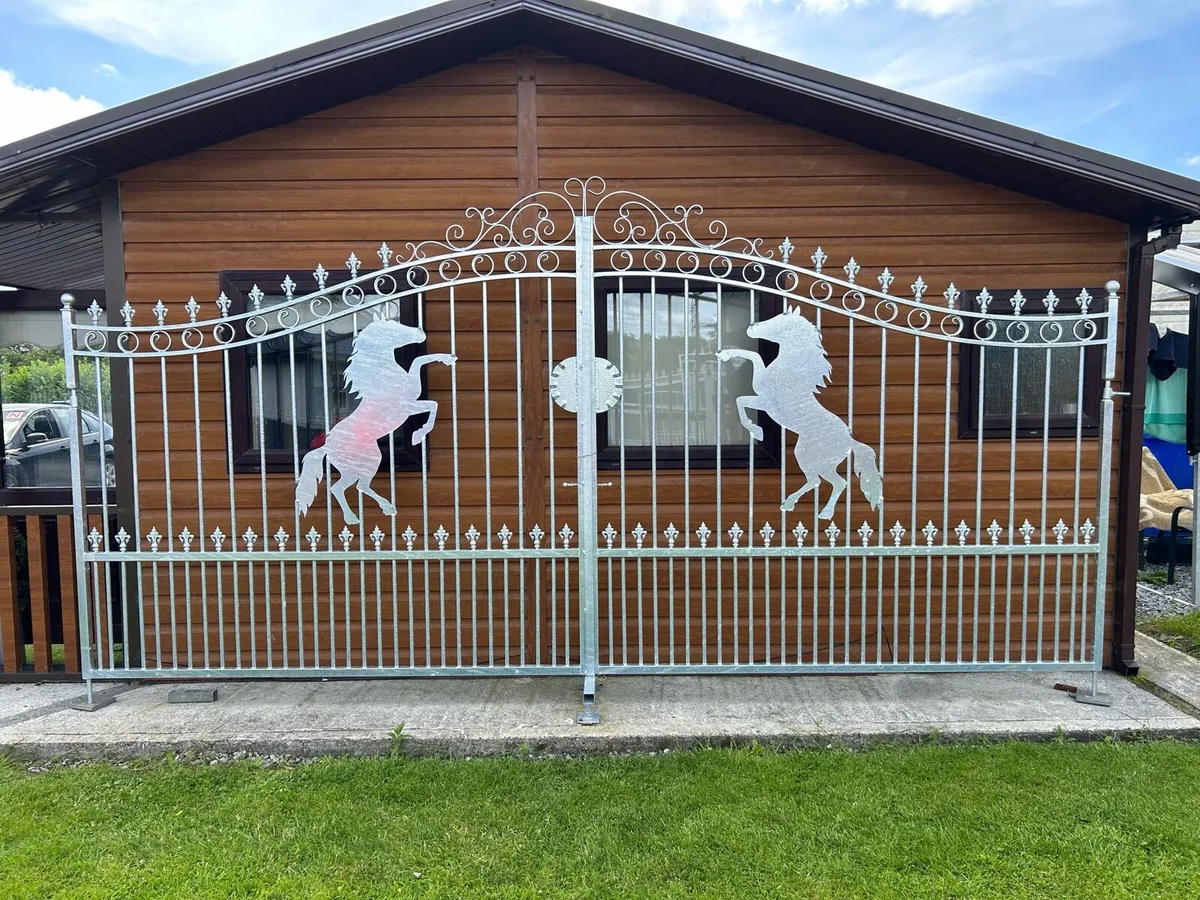 16ft Galvanized Gates on sale ✅