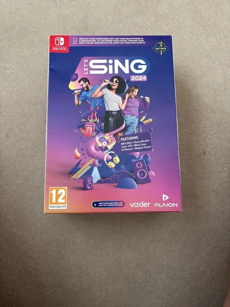 Nintendo Lets Sing 2024 - Image 1