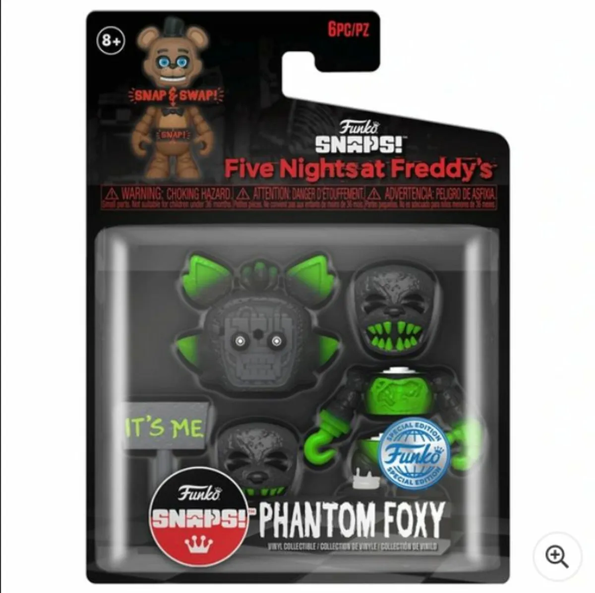 Funko SNAPS! Five Nights at Freddy’s Phantom Foxy - Image 3